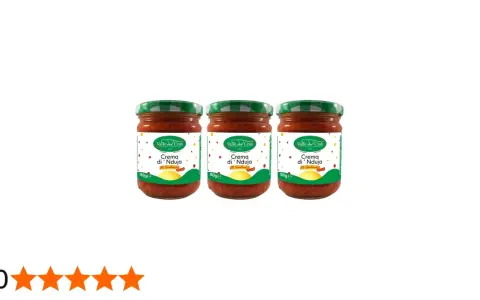 Trzy słoiki kremu z nduja, pikantnej pasty z Kalabrii. Idealna do smarowania, co to jest nduja? To pyszna, włoska specjalność!